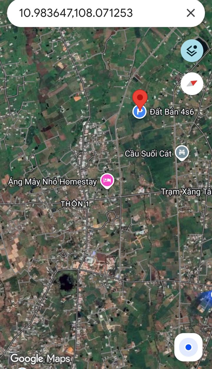 Đất thổ cư thôn 2 xã Hàm Liêm 17.028m² giá 1 tỷ - Cơ hội đầu tư tuyệt vời!