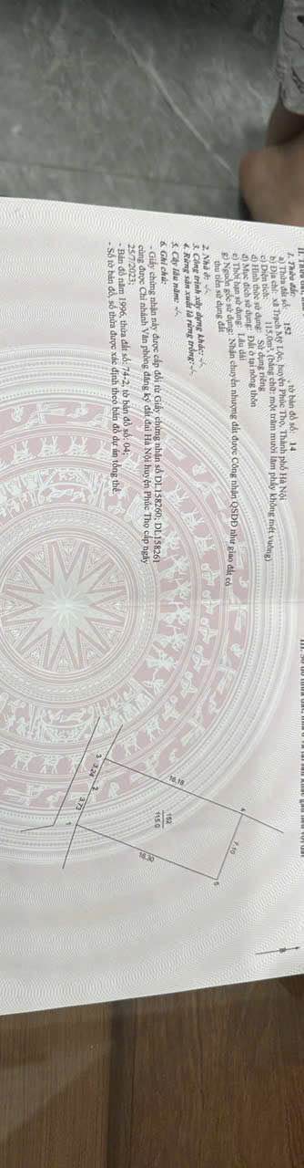 Đất nền Trạch Mỹ Lộc, Phúc Thọ 115m² - Khu dân cư đông đúc, giá thỏa thuận!