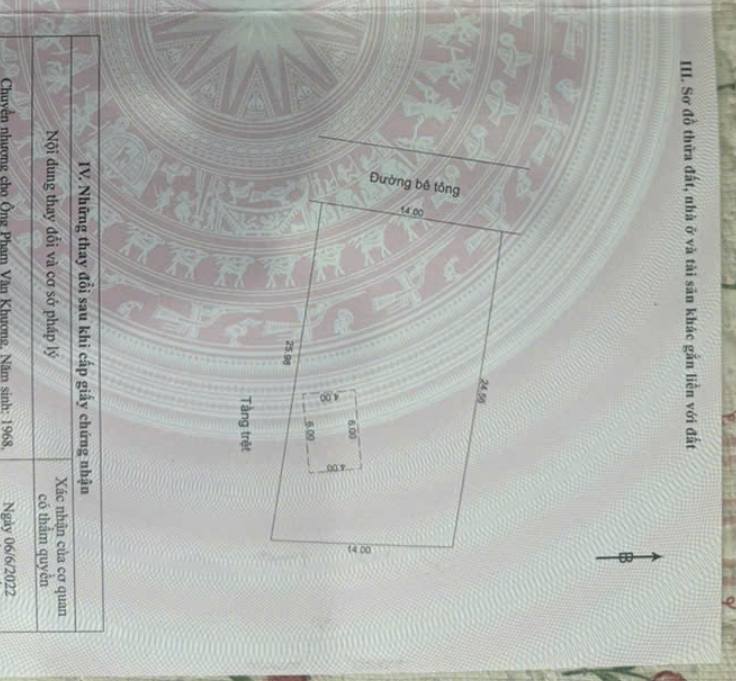 Đất Hòa Phú, Đà Nẵng 350m² giá 1.99 tỷ - Không lỗi phong thủy, thuận tiện xây dựng!