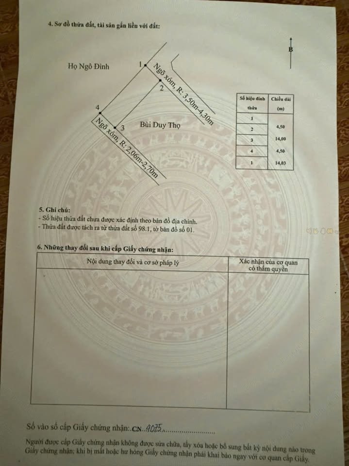 Đất nền Thanh Sơn, Kiến Thụy 63m² giá 700 triệu - Vị trí đắc địa, tiện ích đầy đủ!