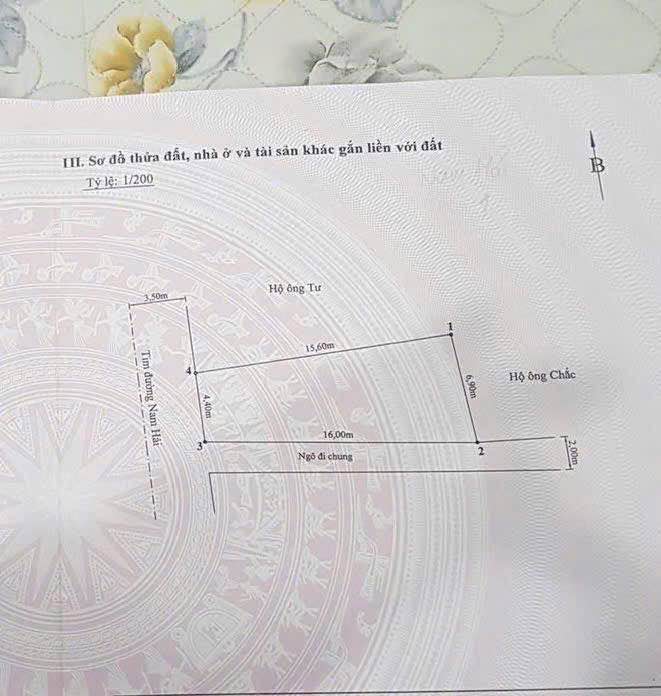 Đất nền lô góc mặt đường Nam Hải, Hải An, 88.8m² - Cơ hội đầu tư sinh lời!