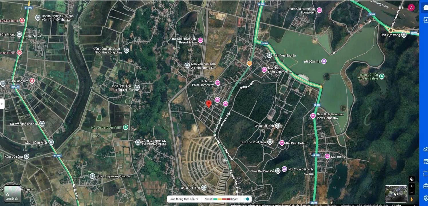 Đất Gia Sinh, Gia Viễn 300m² - Tiềm năng đầu tư lớn gần chùa Bái Đính!