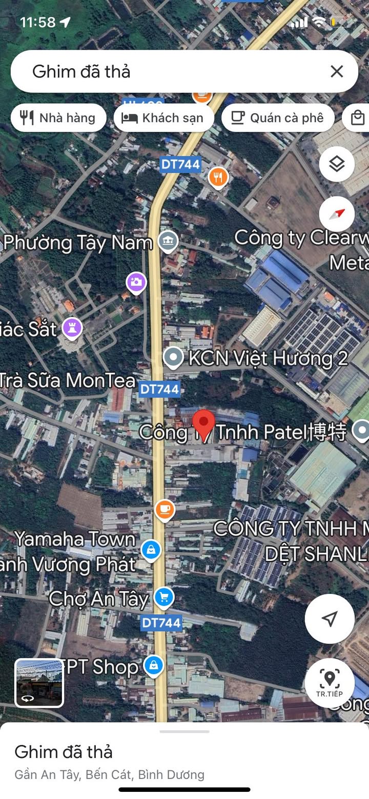 Đất và nhà trọ tại An Tây, Bến Cát 520m² giá 6 tỷ - Đầu tư sinh lời ngay!