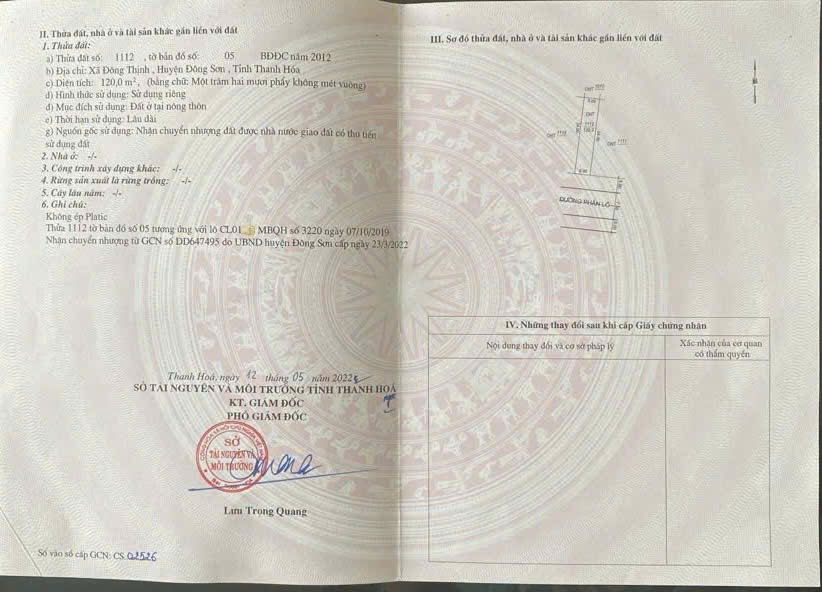 Lô đất CL1-18 Đông Thịnh 120m² - Gần công viên trung tâm, đầu tư sinh lời!