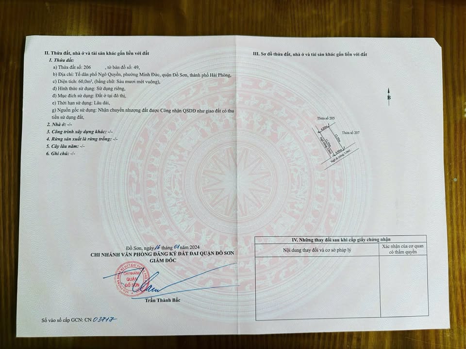 Đất nền lô góc 60m² tại Đồ Sơn - Giá chỉ 1 tỷ - Đầu tư sinh lời!