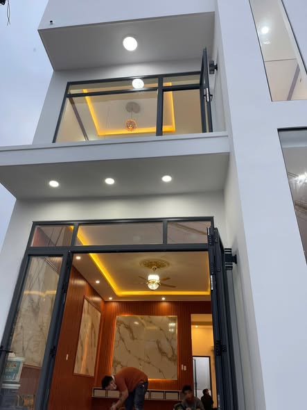 Nhà mặt tiền đường nhựa PVA Củ Chi 90m² giá 3.45 tỷ - Thiết kế hiện đại, sẵn sàng vào ở!