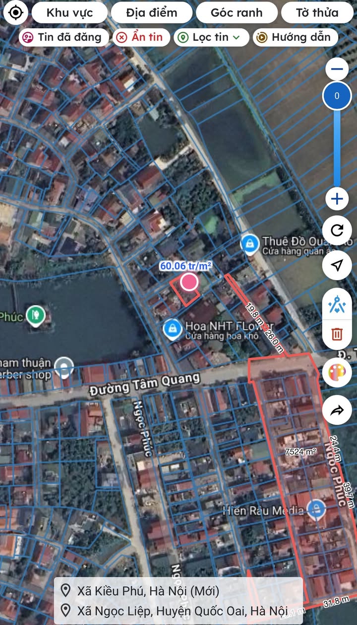 Đất nền Ngọc Liệp Quốc Oai 98m² giá thỏa thuận - Cơ hội đầu tư tuyệt vời!