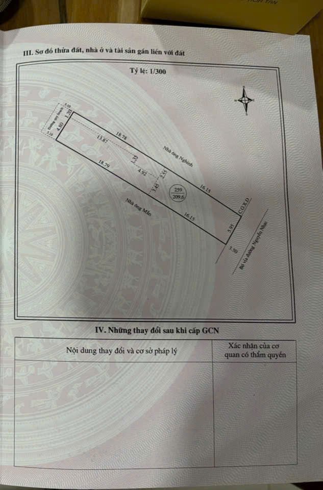 Đất mặt tiền Nguyễn Nhạc, Quy Nhơn 210m² giá 13.5 tỷ - Cơ hội đầu tư sinh lời cao!