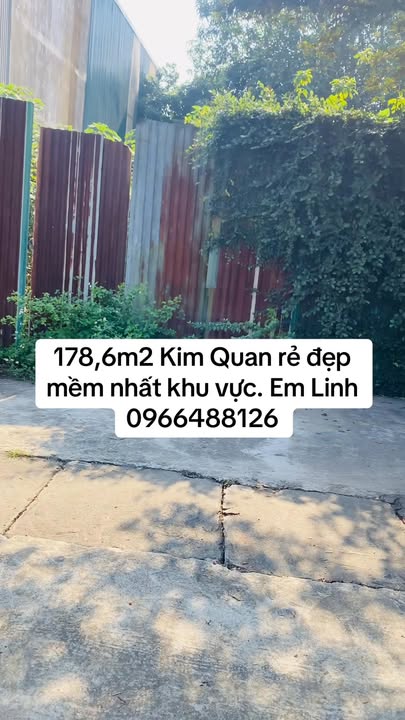 Đất nền Kim Quan Thạch Thất 178m² giá 6 tỷ - Đầu tư lý tưởng