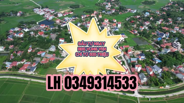 Đất nền Hợp Thịnh Hiệp Hòa 126m² giá 600 triệu - Sổ đỏ chính chủ!