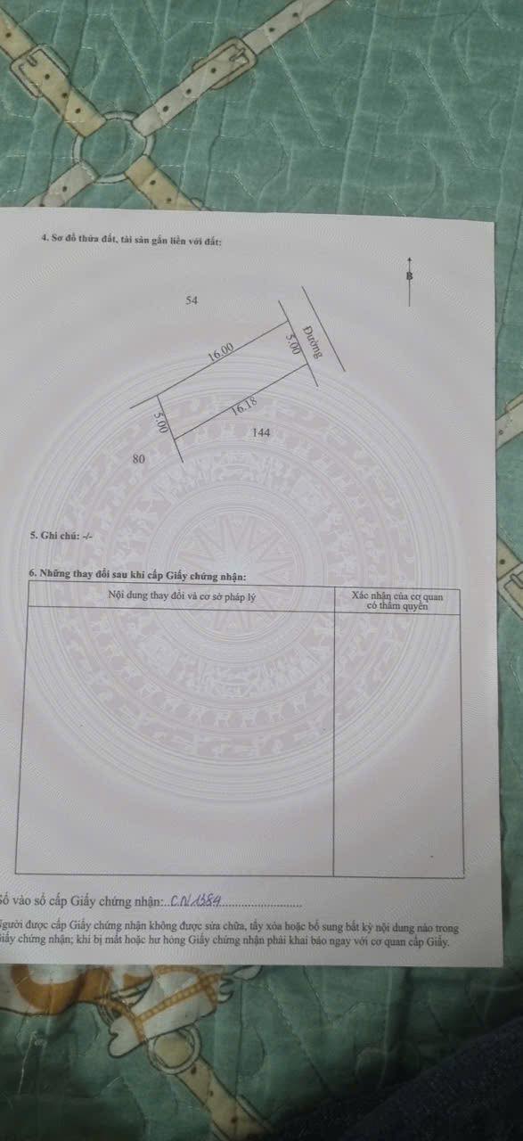 Đất thổ cư Phù Ủng - Ân Thi 79.6m² giá 1.5 tỷ - Tiềm năng sinh lời cao!