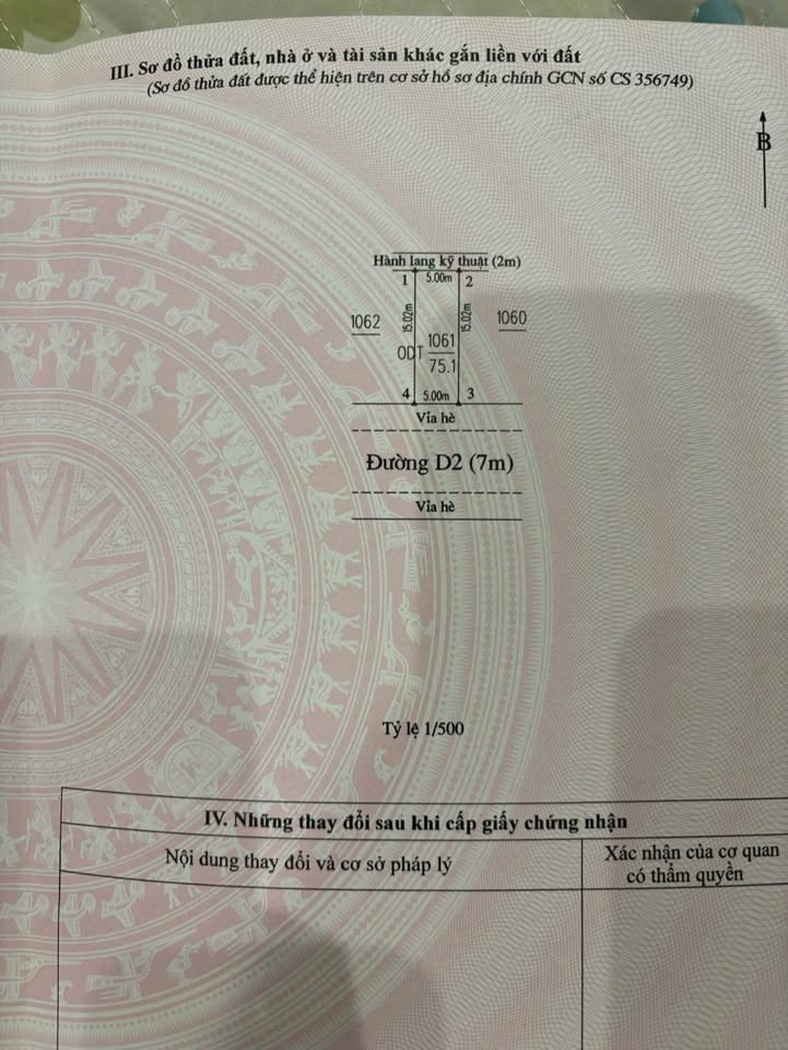 Đất nền Tân Long, Phú Giáo 75m² giá 1.3 tỷ - Sổ hồng chính chủ!