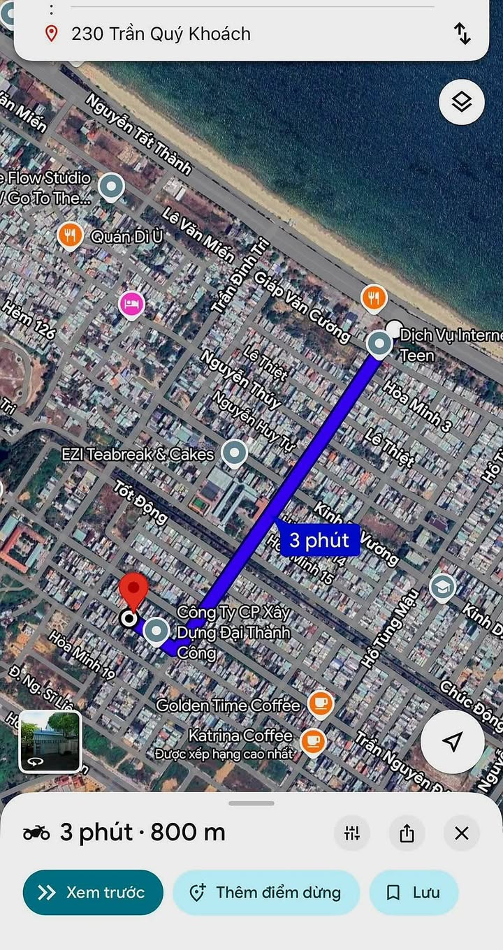 Dãy trọ 4 phòng Trần Quý Khoách, 85.5m² giá 5.79 tỷ - Đầu tư sinh lời ngay!