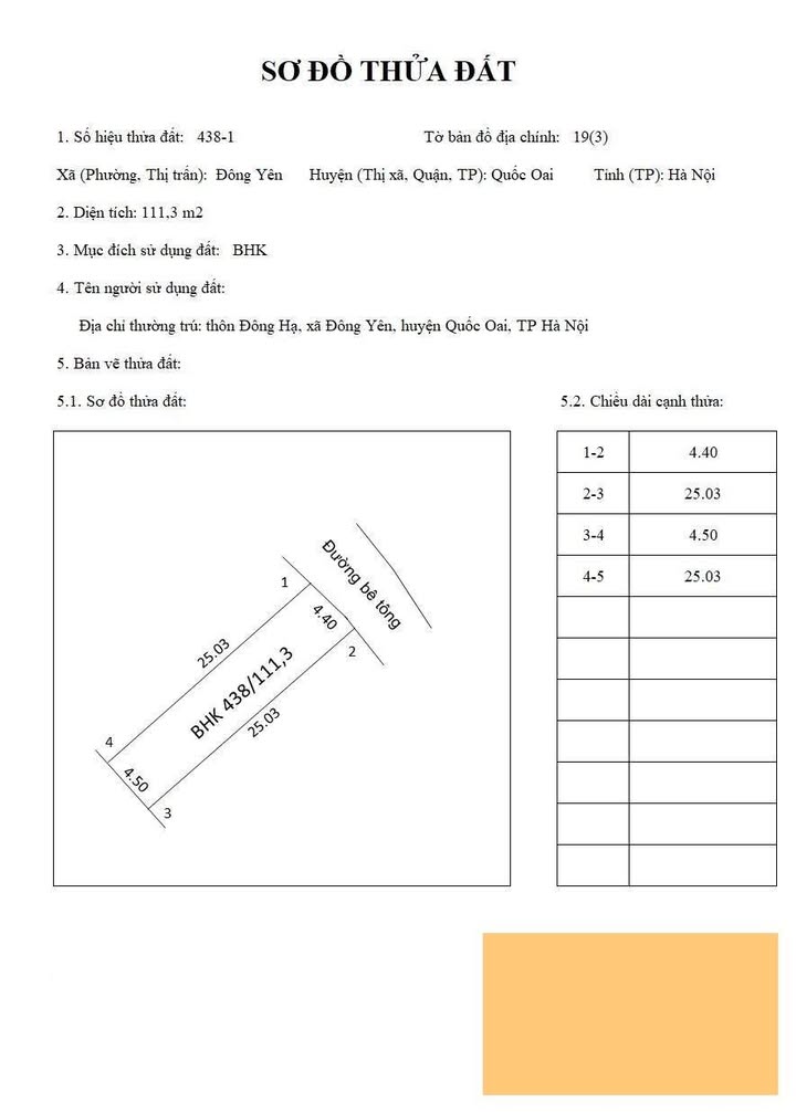 Đất nền Phú Cát, Quốc Oai 112m² giá 700 triệu - Cơ hội đầu tư hấp dẫn!