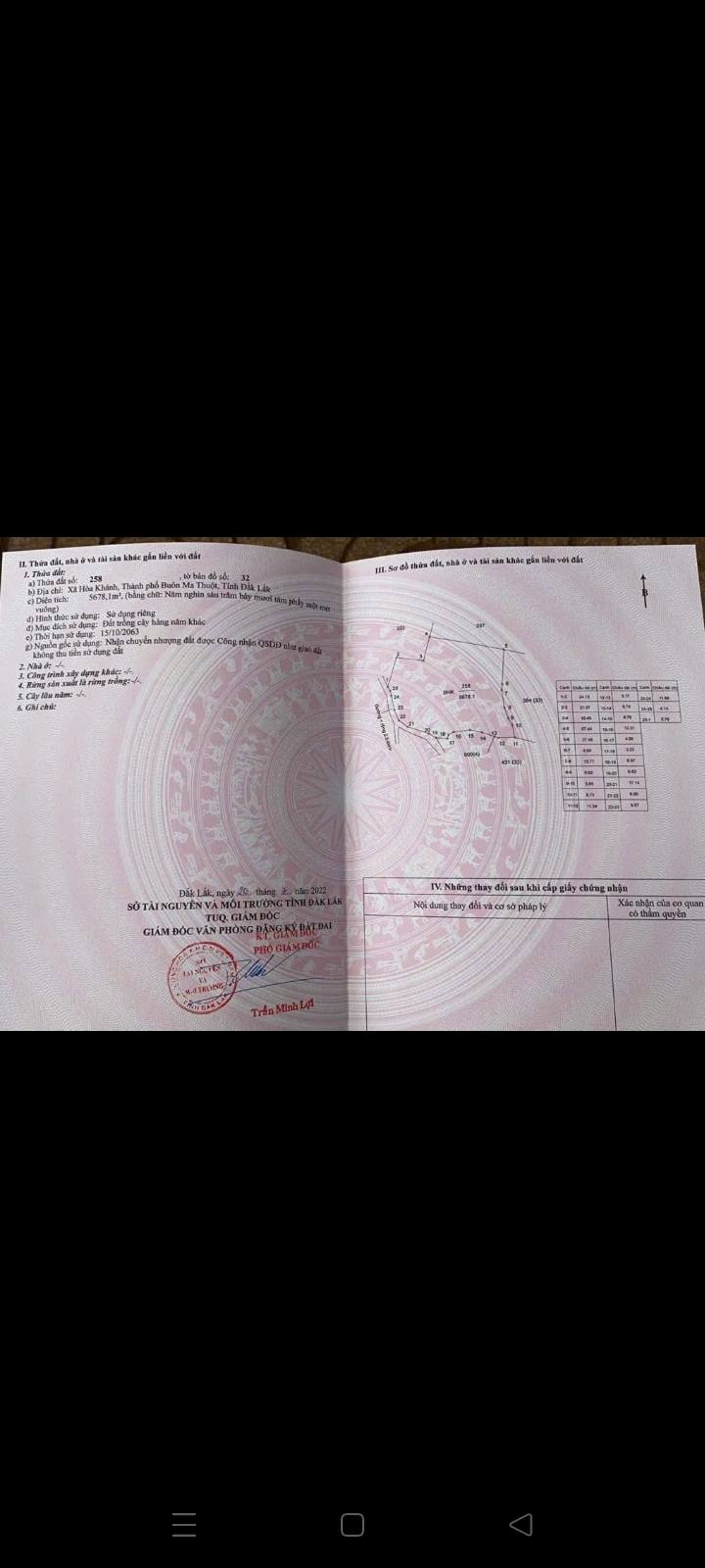 Đất mặt tiền đường Tránh Đông Buôn Ma Thuột 5.678,1m² giá 3,4 tỷ - Cơ hội đầu tư lớn!