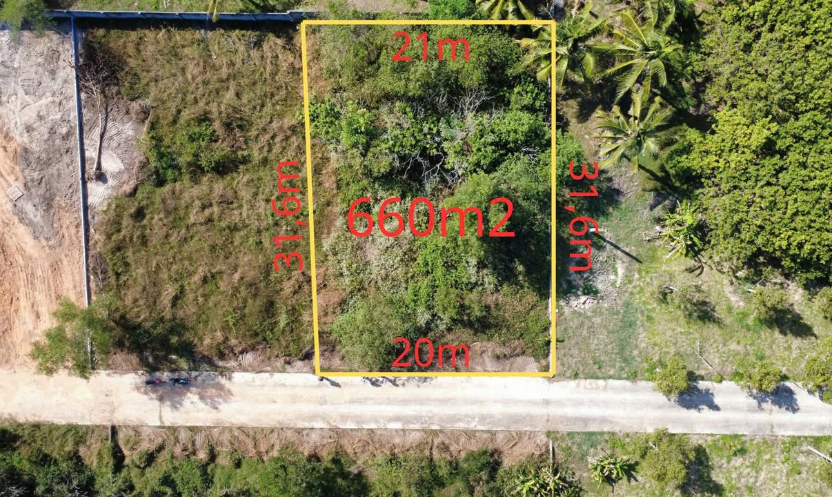 Đất nền Phú Quốc 660m² giá thỏa thuận - Tiềm năng đầu tư sinh lời cao!