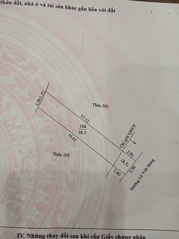 Đất mặt phố Lê Viết Hưng, Ngọc Châu 58.7m² chỉ 1.9 tỷ - Cần bán gấp!