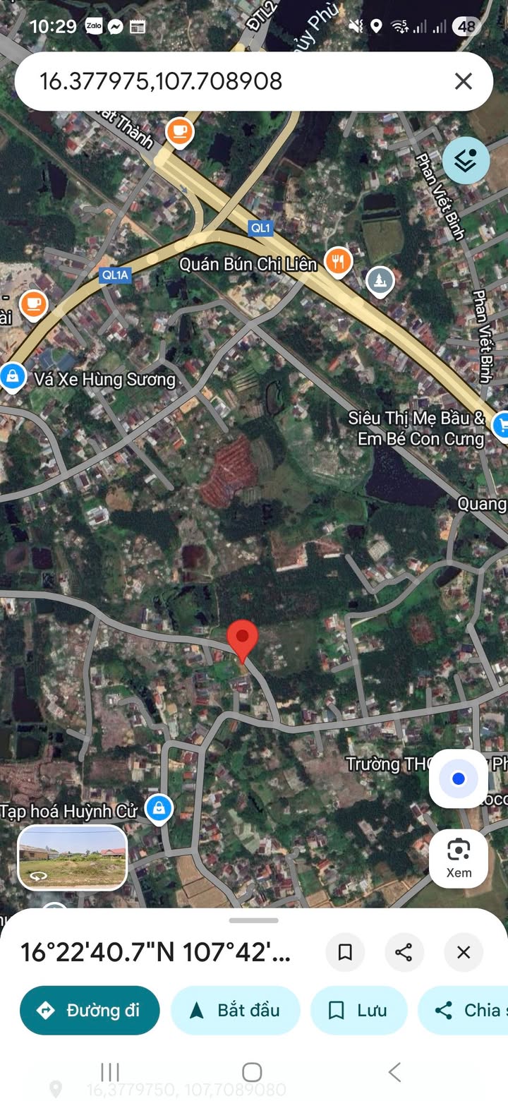 Đất thổ cư Thủy Phù Hương Thủy 118m² giá thỏa thuận - Vị trí đẹp, đầu tư sinh lời!