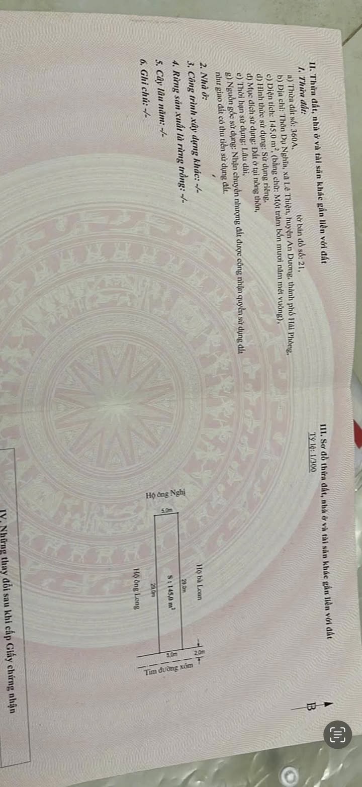 Nhà cấp 4 An Dương 145m² giá 2.7 tỷ - Kinh doanh sầm uất gần chung cư Lê Thiện!