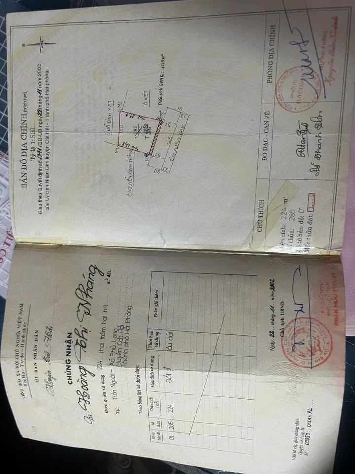 Đất mặt đường Phù Long, Cát Hải 211m² giá 6.33 tỷ - Tiềm năng đầu tư lớn!