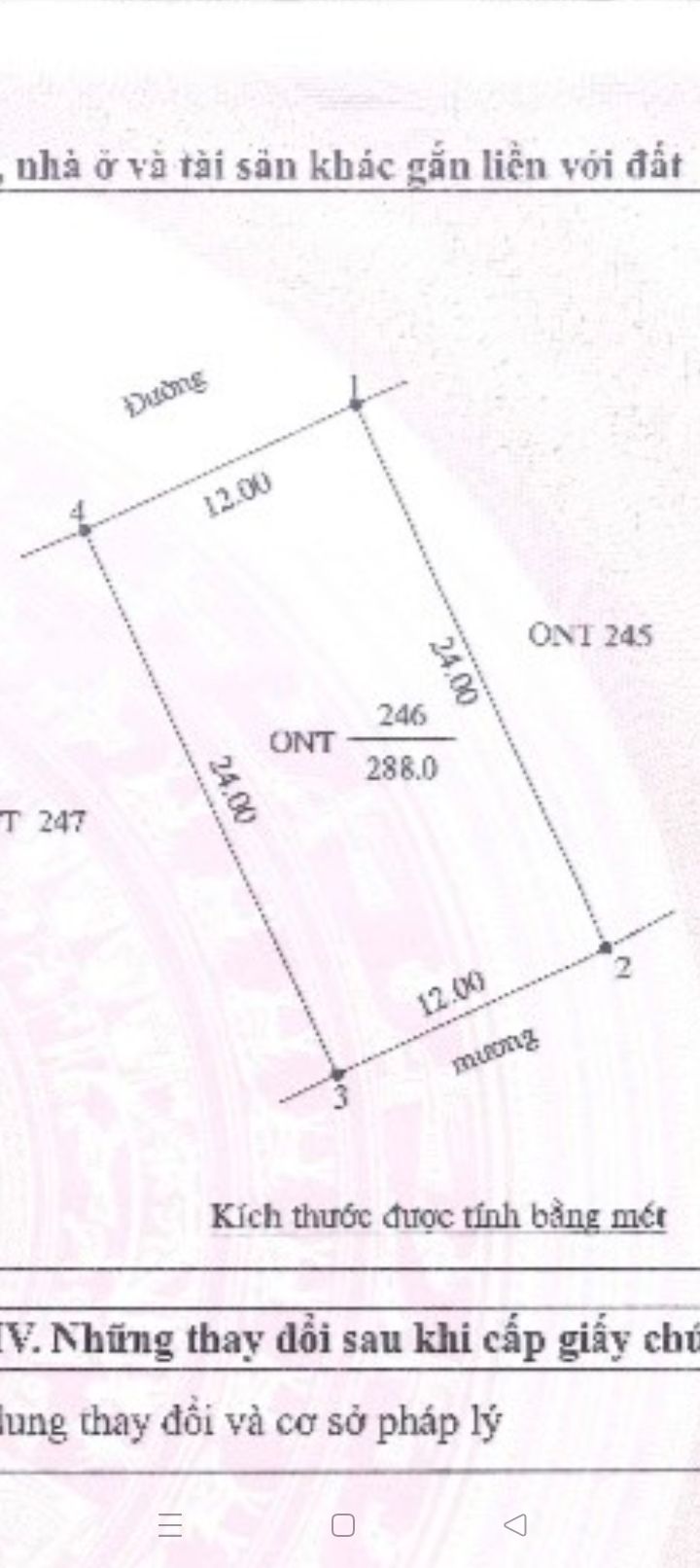 Đất đấu giá xóm Đông Xuân, xã Trung Phúc Cường 288m² giá 1.6 tỷ - Vị trí đắc địa gần UBND!