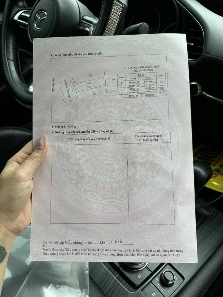 Đất nền Tân Sơn 3000m² giá 300 triệu - Không khí trong lành, dân cư thân thiện!