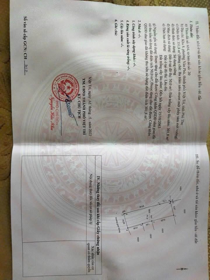 Đất nền Vân Phú Việt Trì 350m² giá 3.15 tỷ - Đầu tư lý tưởng cho biệt thự vườn!