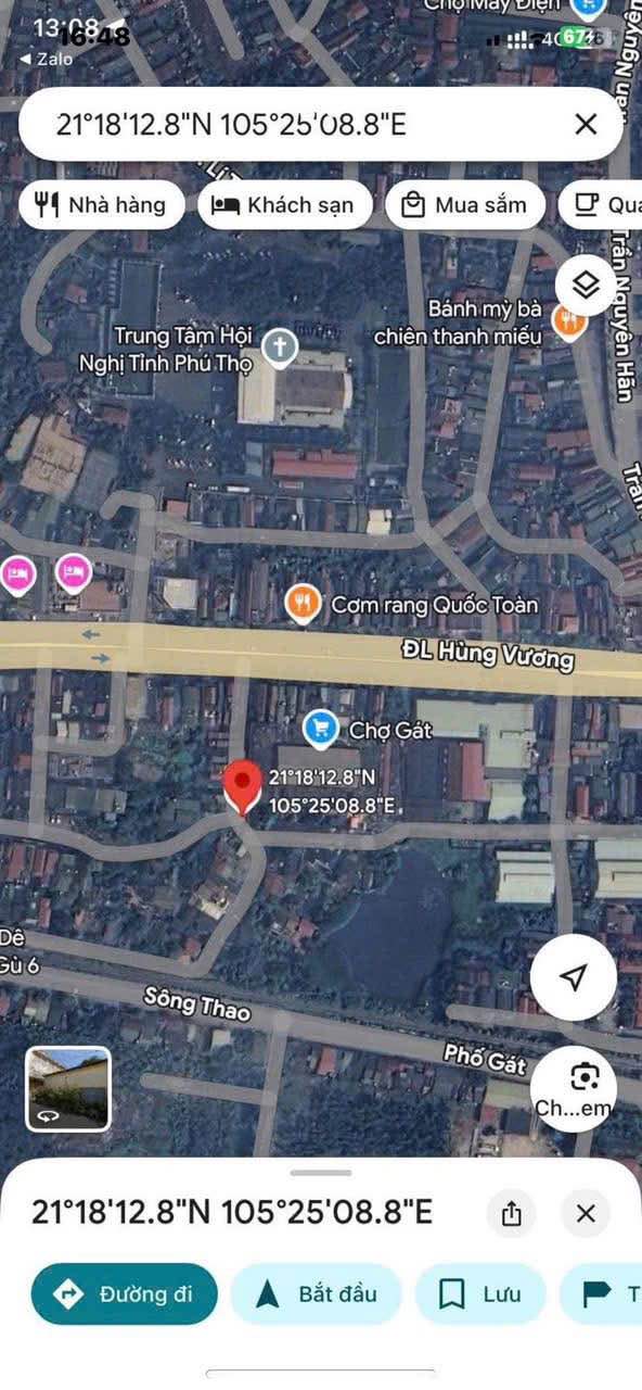 Đất nền kinh doanh mặt tiền đường Hùng Vương, 66m² chỉ 2 tỷ - Đầu tư sinh lời ngay!