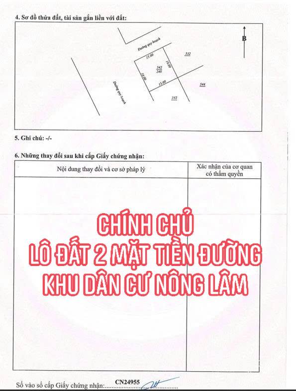 Đất nền Thái Nguyên 240m² mặt tiền 16m - Đầu tư sinh lời ngay!