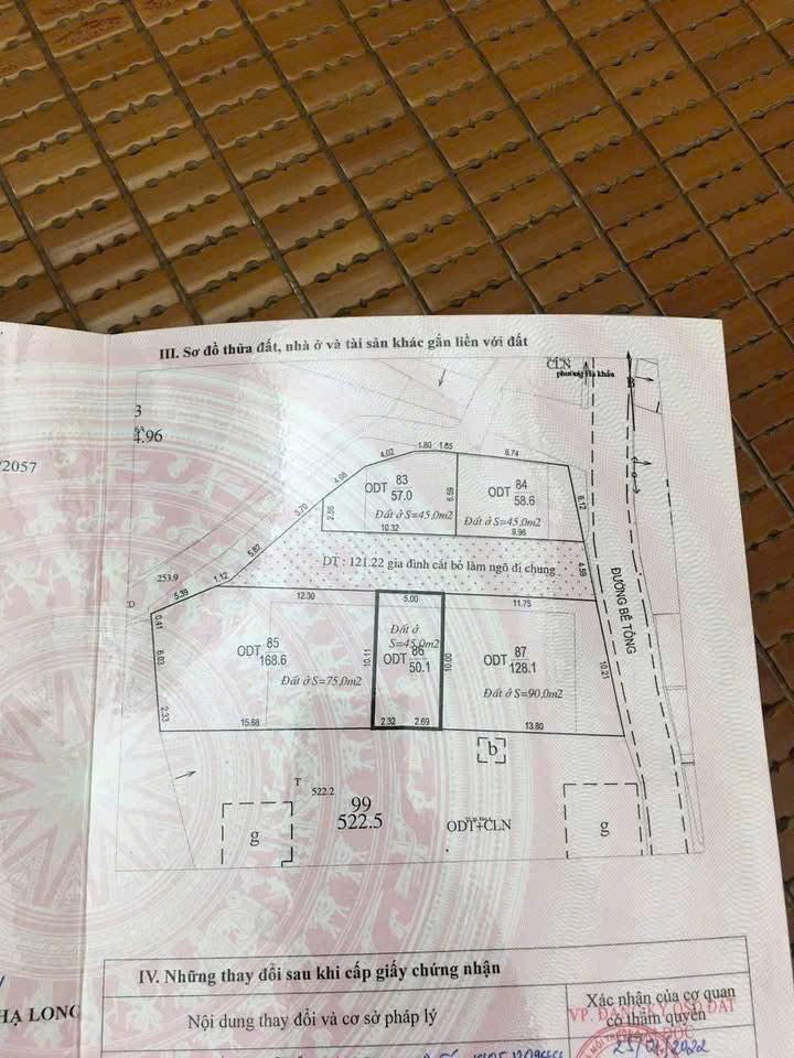 Đất nền Hạ Long 50m² giá 1.3 tỷ - Ngõ ô tô vào tận nơi!