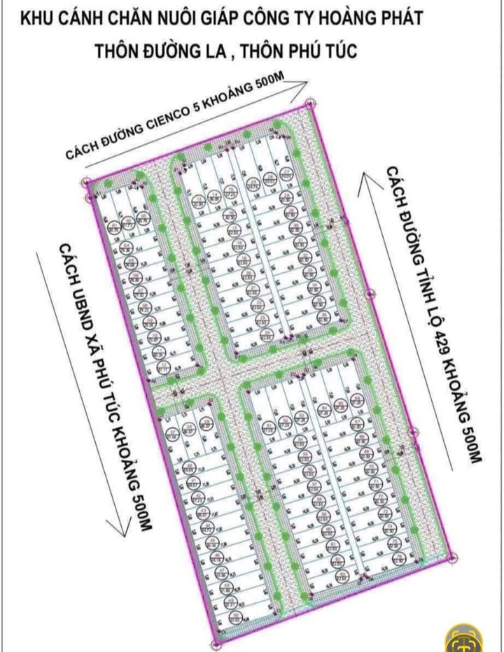 Đất nền Phú Túc, Phú Xuyên 82.5m² và 86.57m² giá 4 tỷ - Cơ hội đầu tư sinh lời cao!