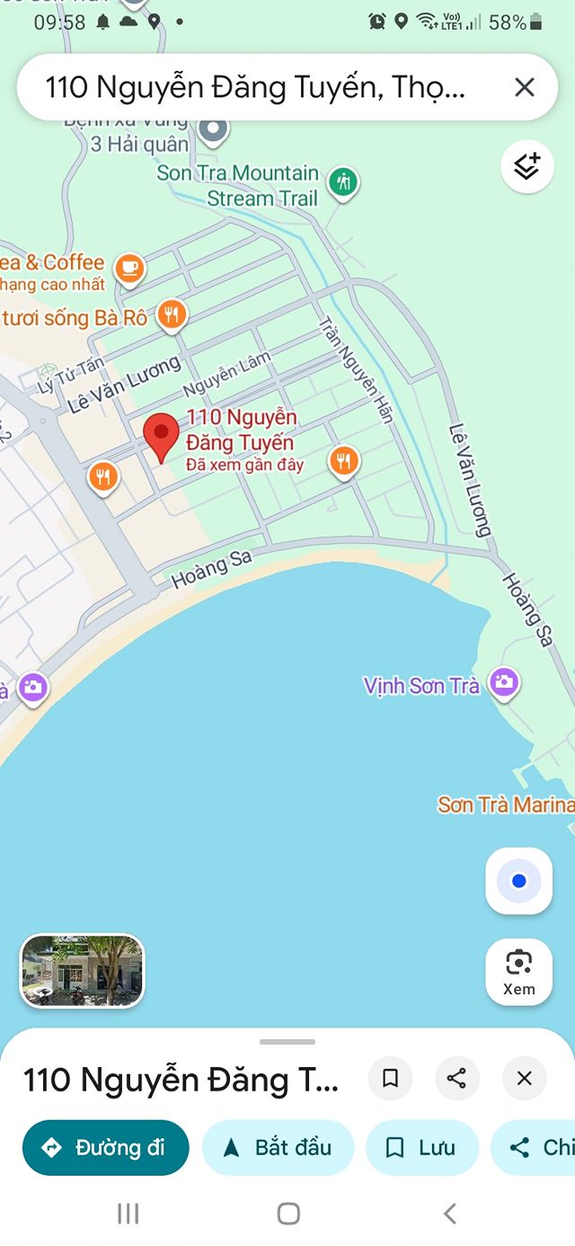 Đất nền mặt tiền đường Nguyễn Đăng Tuyển, Sơn Trà 90m² giá 7.65 tỷ - Đầu tư sinh lời lý tưởng!