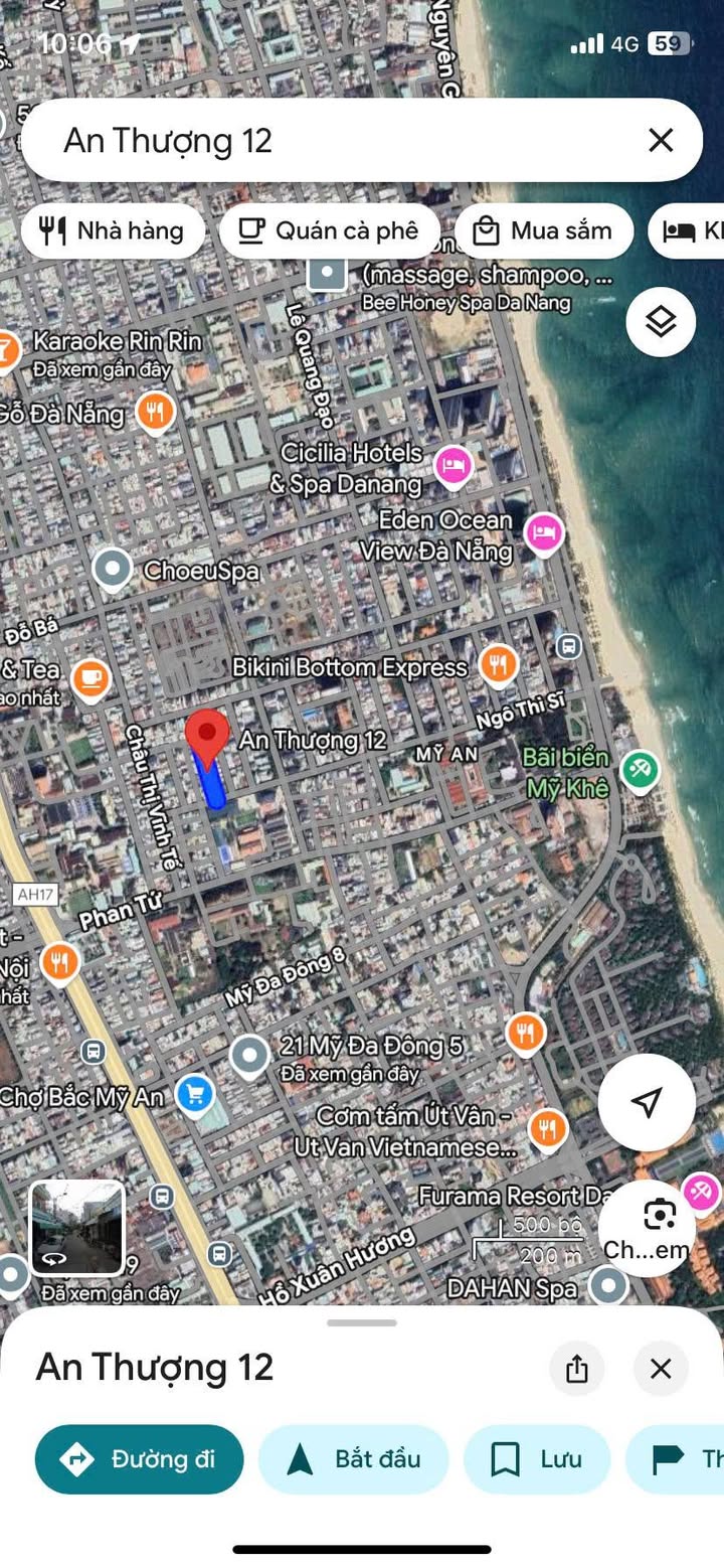 Đất nền lô góc An Thượng 12, Đà Nẵng 51,2m² - Vị trí đắc địa cho đầu tư du lịch!