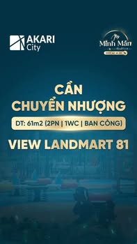 Căn hộ Akari City Bình Tân 61m² - Giá tốt, view đẹp, sở hữu ngay!