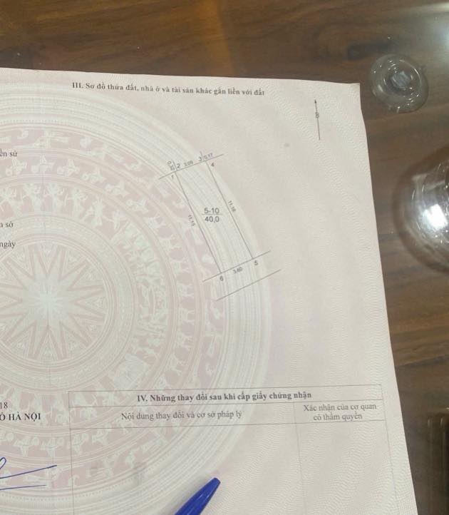 Căn hộ TĐC Lạc Thị, Thanh Trì 40m² giá thỏa thuận - Sổ đỏ chính chủ!