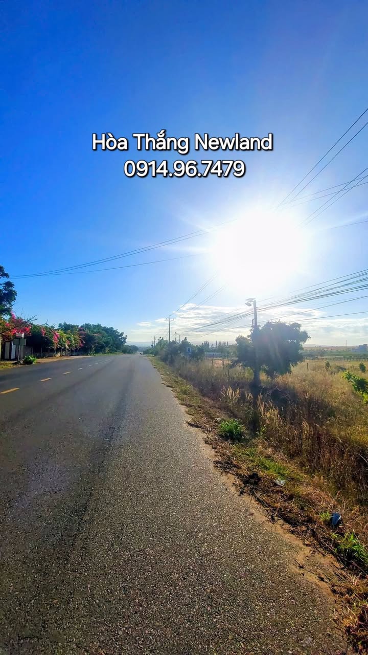 Đất mặt tiền nhựa 716 Hòa Thắng 1.445m² giá thỏa thuận - Cơ hội đầu tư tuyệt vời!