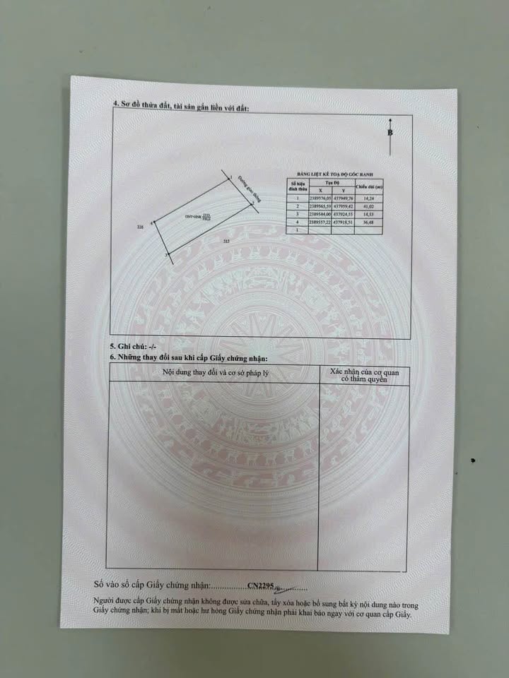 Đất nền xã Nam Hoà, Đồng Hỷ 2050m² giá 3 tỷ - Đường thông xe công vào tận đất!