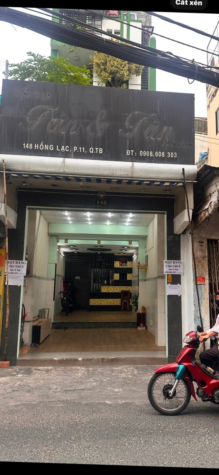 Cho thuê mặt bằng kinh doanh 36m² Đường Hồng Lạc, quận Tân Bình - Khu vực sầm uất, sẵn sàng hoạt động!