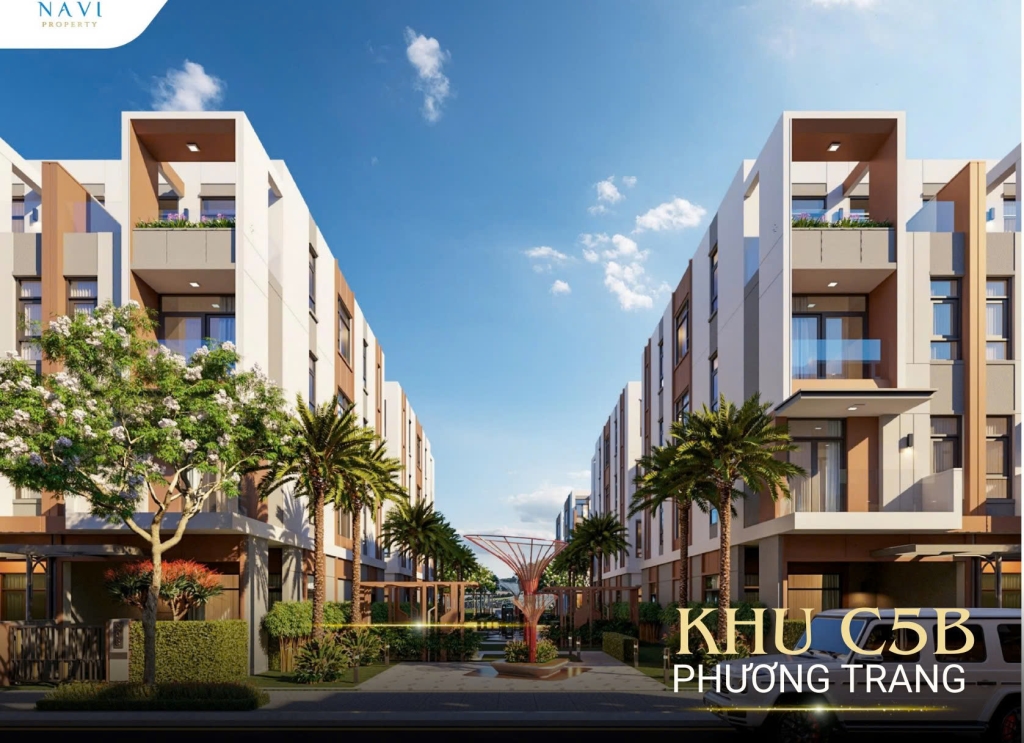 Townhouse & Shophouse C5B Phương Trang Đà Nẵng 100m² giá 8.65 tỷ - Sở hữu ngay vị trí đắc địa!