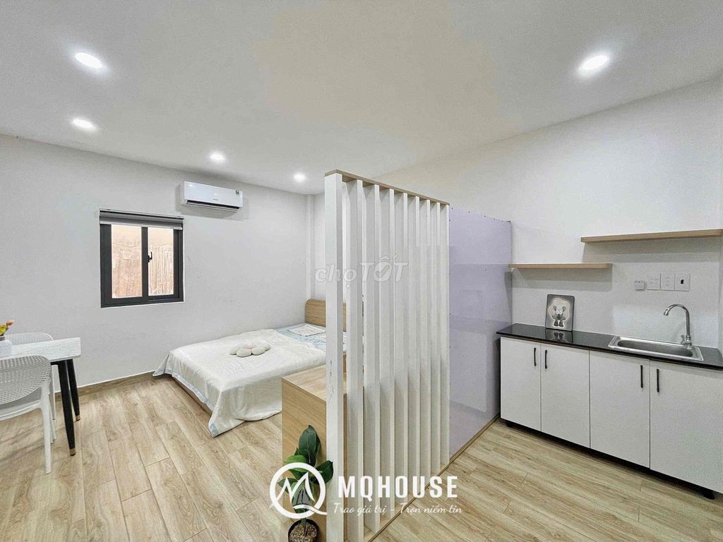 Căn hộ Studio Trần Thị Trọng, Q.Tân Bình 30m² giá 5.5 triệu - Full nội thất tiện nghi!