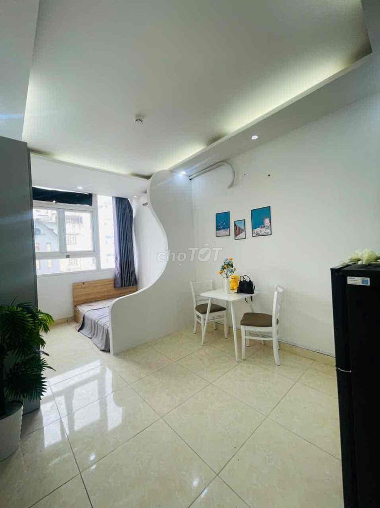 Phòng Studio Đường Lâm Văn Bền, Quận 7 32m² giá 4.8 triệu - Full nội thất, nuôi pet thoải mái!