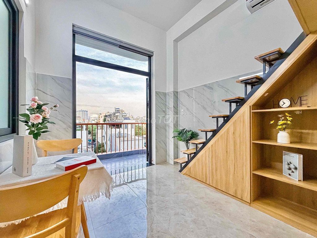 Căn hộ cho thuê Quận 7 30m² giá 5.5 triệu - Đầy đủ nội thất, view thoáng