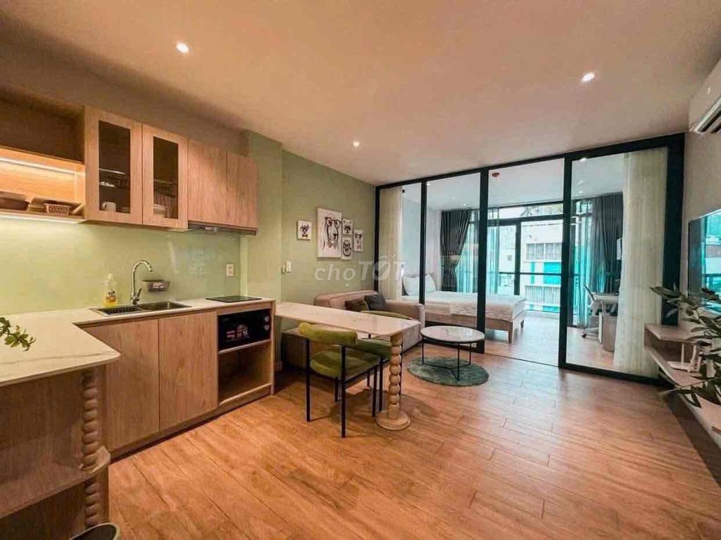 Căn hộ 1PN cho thuê tại Cộng Hòa Tân Bình 50m² chỉ 8 triệu - Ban công siêu thoáng