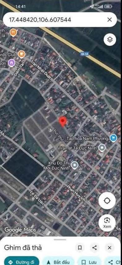 Đất nền dự án Đồng Chài Đức Ninh 141m² giá 1.6 tỷ - Đầu tư sinh lời ngay!