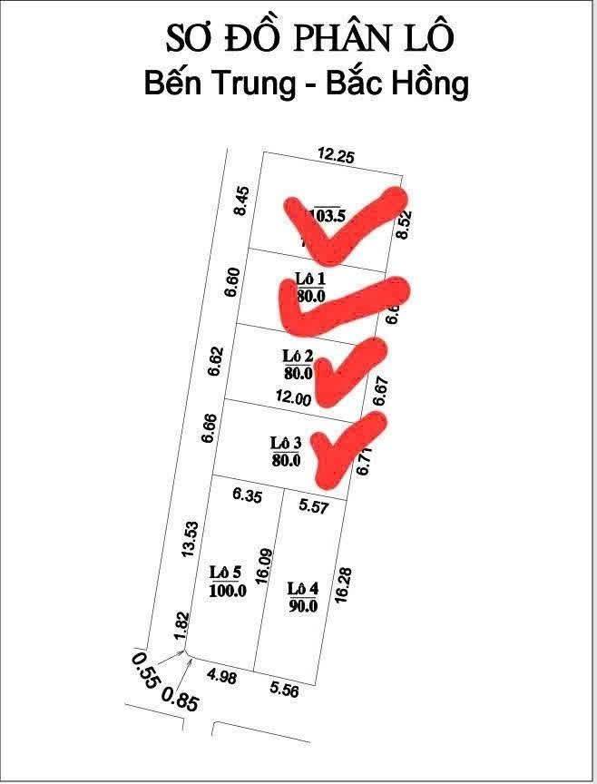 Đất nền đẹp Bắc Hồng 95m² giá thỏa thuận - Vị trí trung tâm, sổ đỏ riêng từng lô!