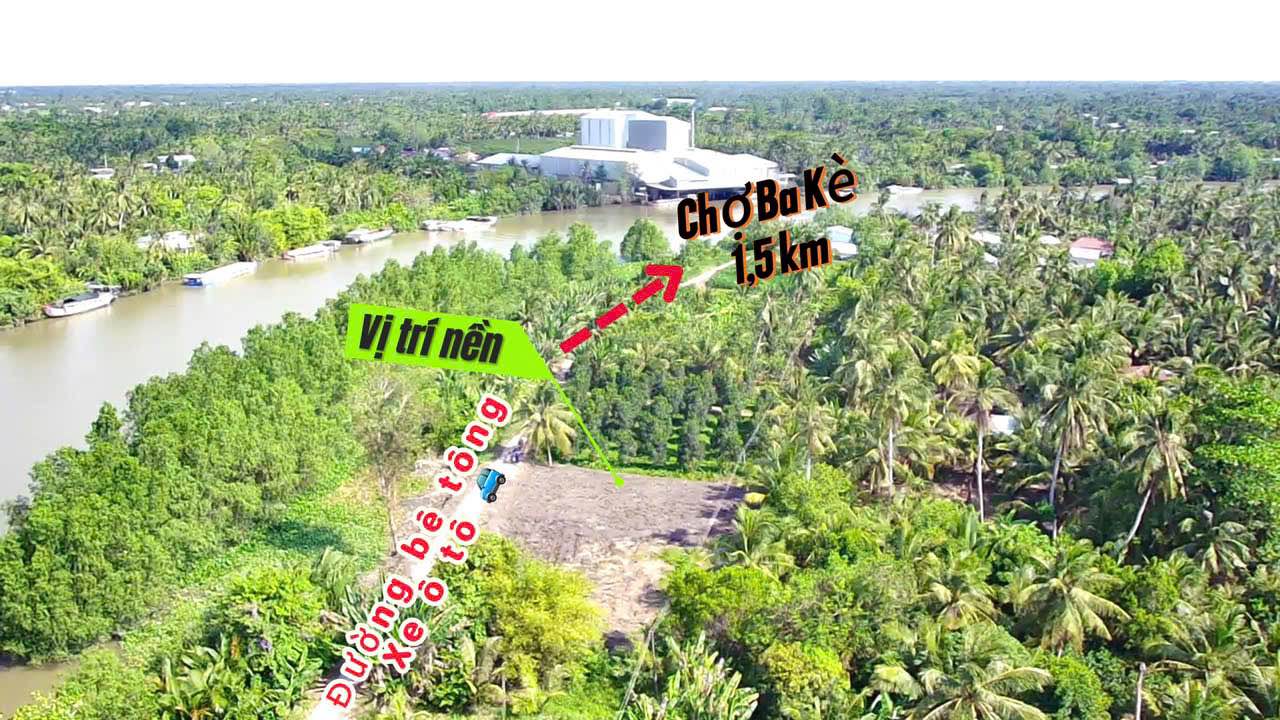 Đất nền Hòa Lộc, Tam Bình, Vĩnh Long 150m² chỉ 245 triệu - Pháp lý rõ ràng!