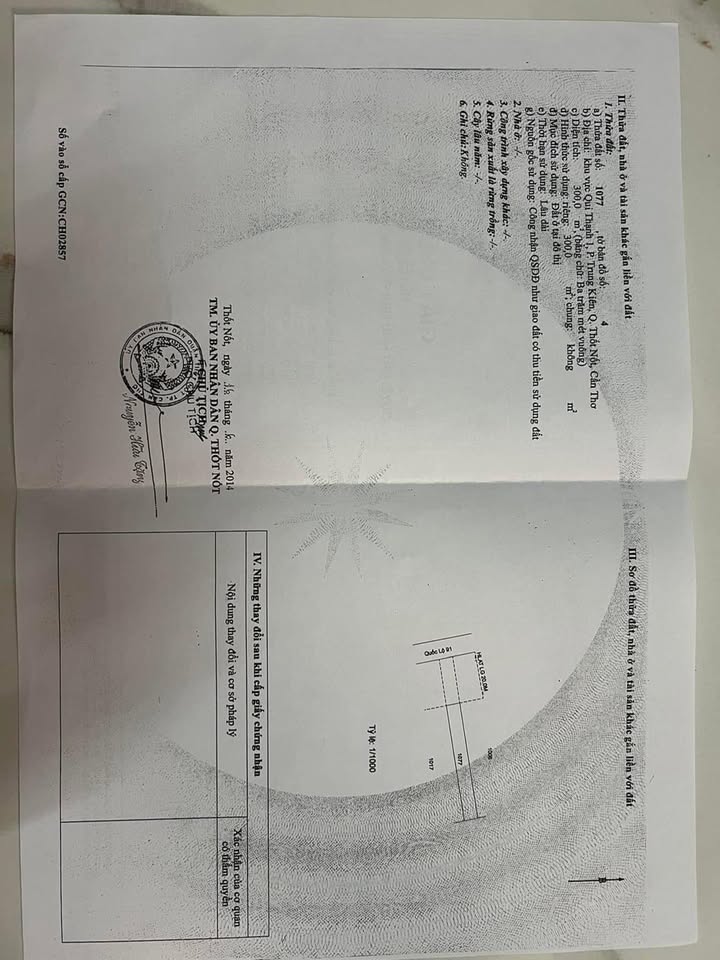 Nhà nghỉ 300m² tại Thốt Nốt - Giá 5 tỷ, Sẵn sàng hoạt động!
