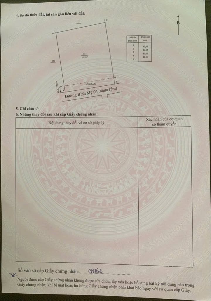 Đất mặt tiền ĐT742 Tân Uyên 1953m² giá chỉ 8 tỷ - Cơ hội đầu tư tuyệt vời!