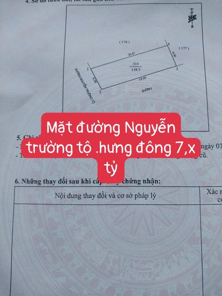 Đất kinh doanh mặt đường Nguyễn Trường Tộ, Vinh 120m² giá 7-8 tỷ - Lô góc thuận lợi cho đầu tư!