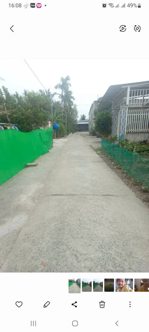 Nhà cấp 4 2 mặt tiền Phường Đông Thành, Vĩnh Long 115m² - Giá chỉ 1.2 tỷ!